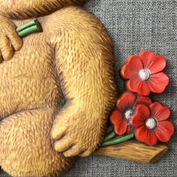 Vintage Plastic Koala Bear Wall Hanging Wall Art Dart Industries - Picture 4 of 9